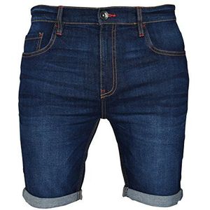 Heren Stretch Denim Chino Shorts Super Spandex Skinny Slim Zomer Half Pant Cargo Jeans Bottom