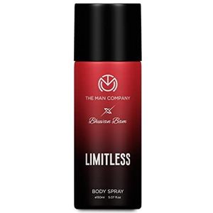 The Man Company Limitless Body Spray for Men, 150Ml, Premium Long-Lasting Fragrance, Your Travel Buddy, Gift for Him