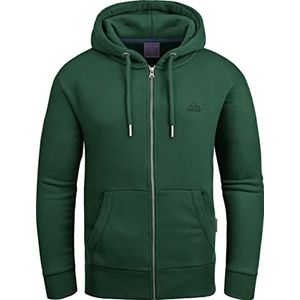 Grin&Bear Hoodie GEC605 Sweatjack voor heren, groen, L