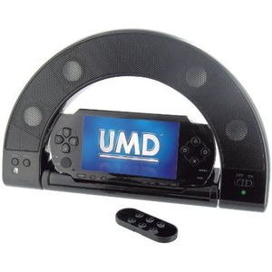 Enceinte 2.0 avec télecommande pour votre PSP compatible Ipod [Sony PSP]