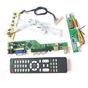 Voor N154Z1-L01/L02 Remote+Inverter+toetsenbord 1CCFL 30Pin LVDS T.V53 controller board lcd scherm VGA HDMI AV USB RF DIY kit (N154Z1-L02)