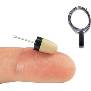 PingaOculto Spy Oortelefoon Bluetooth Spion Draadloze Oortjes Verborgen Mini voor Telefoon Microfoon - Oordopjes Draadloos Oortjes (Spy Oortelefoon Vip Pro SuperMini Bluetooth Geïntegreerde Microfoon)