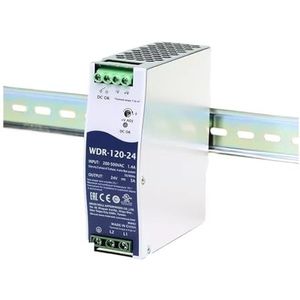 WDR-120 WDR-120-12 WDR-120-24 WDR-120-48 120W Single Output voeding (WDR-120-24V 5A)