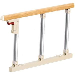 Bedrail, 3e/4e Versnelling Bedrail Bumper, Opvouwbare Bumper Dubbele Bed, Eenvoudige Installatie For Bed Zijstrein For Twin Queen King(Color1,69 X 40cm)