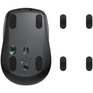 kwmobile muis voeten sticker compatibel met Logitech MX Anywhere 3 - Computermuis glijder - Stickers in zwart