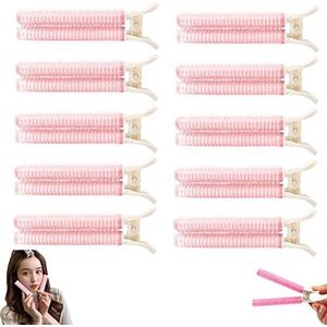 Hokuto Klittenband haarclips volumineuze haarclips, 5/10 stuks instant haar volumineuze clips voor vrouwen, draagbare haarvolumeclip, zelfgreepvolume, haarwortel, doe-het-zelf haarstyling (10 stuks -