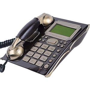 Telefoon Thuistelefoon Vaste vaste telefoon Retro Identificatie van de beller Vaste telefoon - Desktop Muur Opknoping Vaste lijn voor tweeërlei gebruik - Kantoor Thuis Hotel Hotel Vaste telefoon (zwa