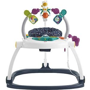 Fisher-Price Astro-kattenspringer, activiteitencentrum met accessoires, lichten en geluiden voor baby's vanaf 1 jaar Mattel HPH46