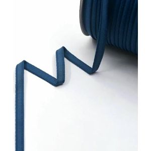 BH Beugel Behuizing Elastische Band 3/8"" 10mm Pluche Channeling Tape Ondergoed Lingerie Naaiwerk Trim 50 100 Yard door Spool-Navy-10mm-100 Yards