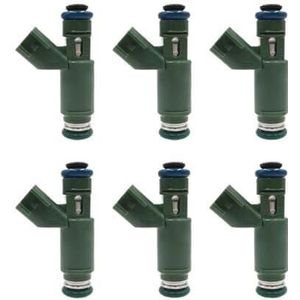 Auto-injector Brandstofinjector Auto's 6 1X43-AB Voor Jaguar Voor X-Type 2.5L/3.0L V6 2002-2008 1X4Z9F593AB 195500-4011 Brandstofinjectorenconnector