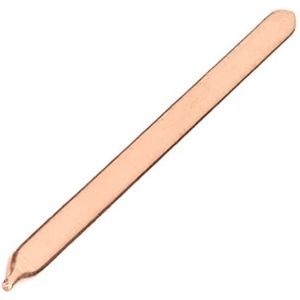 Koperen Platte Heat Pipe, Computer CPU Koeler Heatsinks Pijp Cooling Heat Pipe, voor DIY Cooling Laptop CPU Koellichaam(100MM)