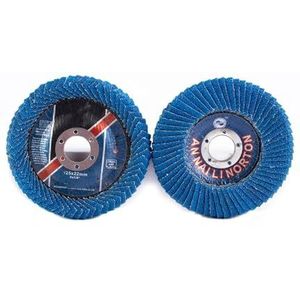 Slijpers, wielen, hoekmolen， 100/115/125mm schurende schuurschijven 60 korrel keramische oxide schuurschijven for haakse slijper polijsten, 5 stuks(115mm)