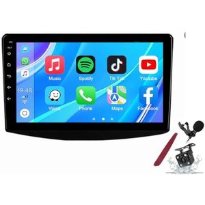 Android 14 Autoradio Sat Navi voor M-itsubishi Grandis (2003-2011) 9 Inch Touchscreen Multimedia Speler met Draadloze Carplay GPS Navigatie FM RDS Bluetooth 5G-WiFi SWC DSP,M120s