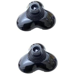 RQ12 Vervangende scheerkoppen voor RQ1250 RQ1260 RQ1280 RQ1290, compatibel met RQ1050 RQ1060 RQ1090 RQ1275 RQ1250CC RQ1260CC RQ1280CC scheermesjes voor grondig scheren (2 stuks)