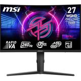 MSI - MPG 275CQRXF - 27 Inch QHD VA LED Monitor - Gebogen - 240Hz