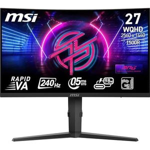 MSI - MPG 275CQRXF - 27 Inch QHD VA LED Monitor - Gebogen - 240Hz