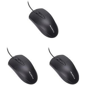 3 set van 1000 DPI Optische USB Gaming Muis 3 Knop Game Muizen Laptop PC Computer Muizen