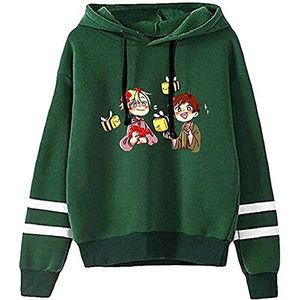 Nest Home Tubbo Merch Dames Fashion Hoodie Sweatshirts Trui Unisex Harajuku Tracksui, groen-1, M