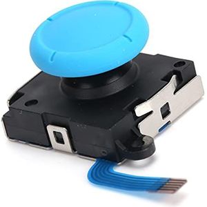 3D Analoge Joystick, Vervangende Thumb Stick Sensor Thumbsticks voor Controller en Lite Console(blauw)