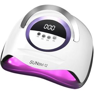 UV LED nagellamp 72 LED's nageldroger met 4 timers Professionele UV-lichtcabine for nagellak manicurelamp(BM-12)