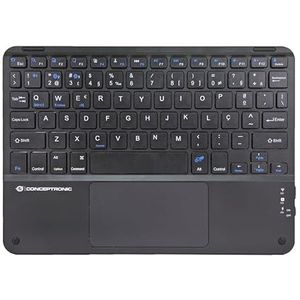 CONCEPTRONIC draadloos toetsenbord, lay-out portug. 10"" zwart