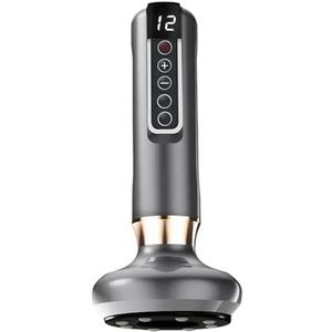 Elektrisch cuppingstoestel, cellulitis-massageapparaat, elektrisch tegen cellulitis, rode lichtverwarming, elektrisch cupapparaat, lipoedeem massageapparaat voor buik, hals, benen, heupen, armen