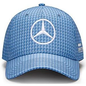 Mercedes AMG Petronas Formule 1-team - Lewis Hamilton Driver Cap 2023, Denim Blauw, Eén Maat