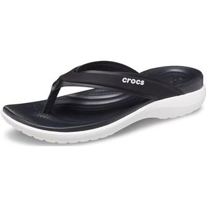Crocs Capri V Sportieve slippers voor dames | Sandalen, Zwart, 38/39 EU