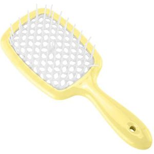 DieffematicSZ kam Tangled Hair Comb Detangling Hair Brush Large Plate Massage Combs Hollow Out Hair Brushes Barber Comb Salon Hair Styling Tools (Color : Sar?)
