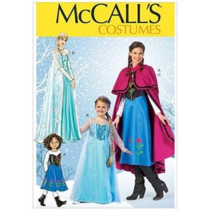 McCall's Patronen MC7000KIDS 3-4 - 5-6 - 7-8 Misses/Kinderen/Meisjes Kostuums