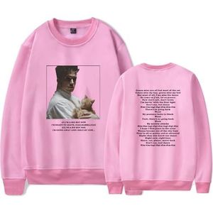 IZGVLELIHN Baby Lasagne Sweatshirt Rim Tim Tagi Dim Merch Mannen Vrouwen Mode Trainingspak Unisex Cool Lange Mouw Dunne Trui, roze, 3XL