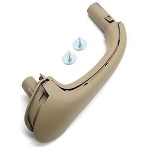 Autoportierhendel Auto Voor Achter Binnendeur Pull Handle Cover Trim Voor Mercedes Voor Benz C Klasse W203 2038101551(Rear Right-Beige)