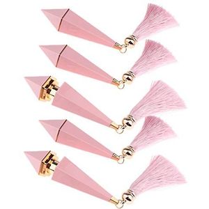 5 Pcs Lege Roze DIY Lippenstift Lippenbalsem Buizen 12.1Mm Lippenbalsem Containers Flessen