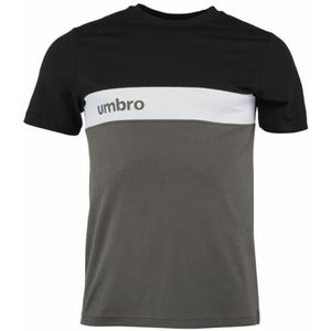 Umbro Heren Sportwear 66211U LT8 T-shirt met korte mouwen, zwart, maat S