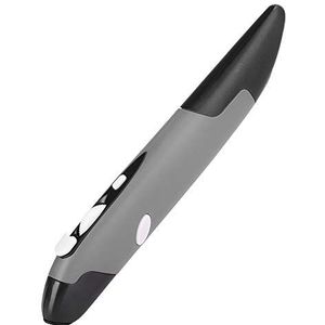 Computer Stylus, verticale muis Optische muis Handschriftpen Muis Innovatieve gepersonaliseerde pc-onderdelen Digitale penmuis voor laptop Notebook(gray, PR-03)