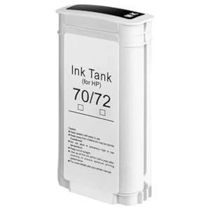 Inktcartridge for hp 72 T610 T620 T770 T790 T795 T1100 T1120 T1200 T1300 T2300(1Pack-Matte Black)