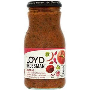 Loyd Grossman Madras Curry Saus 350g