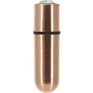 PowerBullet Vibrator Love Toy PowerBullet - First Class Mini Bulllet with Crystal 9 Function Rose Gold