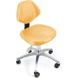 Rolbank, verstelbare spa-bank, draaibare salonbank Tandartsassistente stoelkruk PU-leer, verstelbare hoogte, veelkleurig(A6)