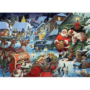 Puzzel Ravensburger Christmas Almost Done 1000st