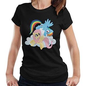 My little Pony Fluttershy and Rainbow Dash T-shirt voor dames