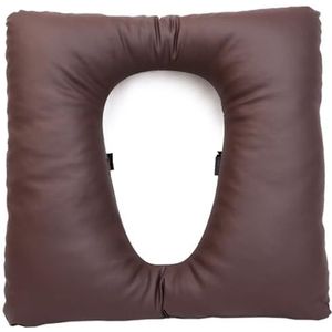 Gewatteerde Toiletbril - Universele Pasvorm - Zacht - 16,5 x 16,5 inch - Waterdicht PU Leer