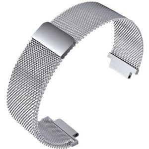 Geschikt for heren TIMEX T2N720 T2N721 TW2R55500 T2N739 geschikt for Garmin Soild roestvrijstalen horlogeband horlogeband 24 * 16 mm Lug End metalen armband (Color : B-silver, Size : 24-16mm)