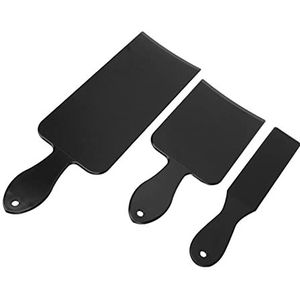 Balayage Board, Bredere Haarverf Board 3 Stks Frosted Handvat Antislip voor Salon