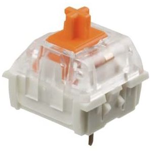 Kailh Switches voor Mechanische Gaming-Toetsenborden | Plate Mounted (Kailh Speed Burnt Orange, 90 Stuks)