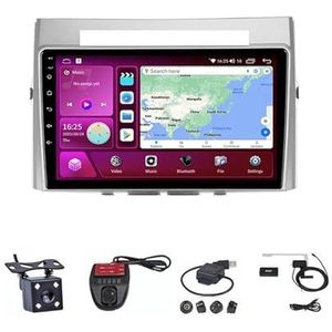 Android Touch Screen Car Stereo 10 Inch Car Stereo Radio Plug And Play Autotoebehoren Autoradio met Bluetooth En Navigatie En Achteruitrijcamera Voor Toyota Verso 2004-2009 (Size : M200S 4G+WIFI 2G