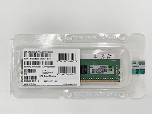 HPE - 759934-B21 - RAM - 8GB - 2133 MHz - DDR4 - DIMM 288 pin