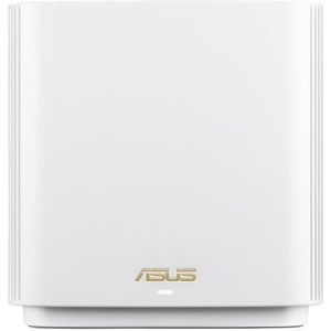 ASUS ZenWiFi XT9 AX7800 Tri-Band, WiFi6, netwerk, wifi-systeem (1 verpakking), 802.11ax, tot 2850 sq ft & 4+ rooms, AiMesh, Lifetime Free Internet Security, ouderbediening, 2.5G WAN-poort, UNII 4, wit