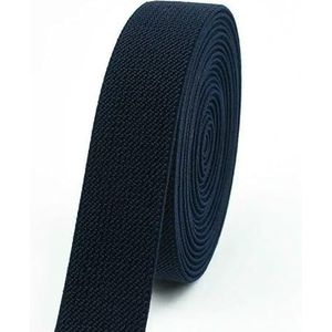 2-10 meter 20 mm naai-elastieken ondergoedband rubberen band zachte huid broek stretch lint tapes DIY kledingaccessoires-marineblauw-20 mm-10 meter