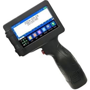 12,7 MM Thermische inkjetprinter Tekst QR Barcode Batchnummer Logo Label Print Draagbare printer met sneldrogende inkt Breed printmateriaal(Without ink)